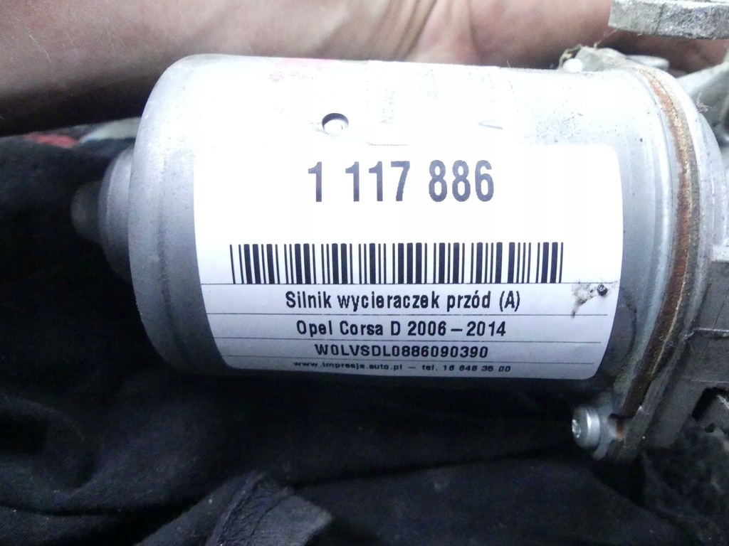 фото №7, Моторчик двірник перед opel corsa d europa