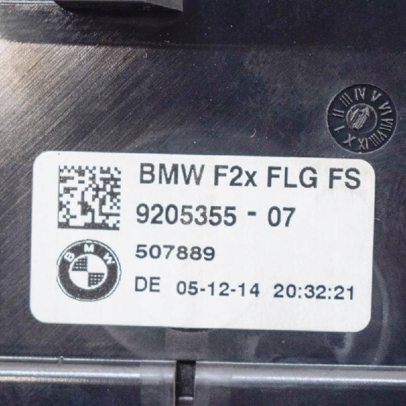 фото №5, Bmw 2 cabrio приборная панель приборная левый отверстие вентиляционный f23 9205355 2015