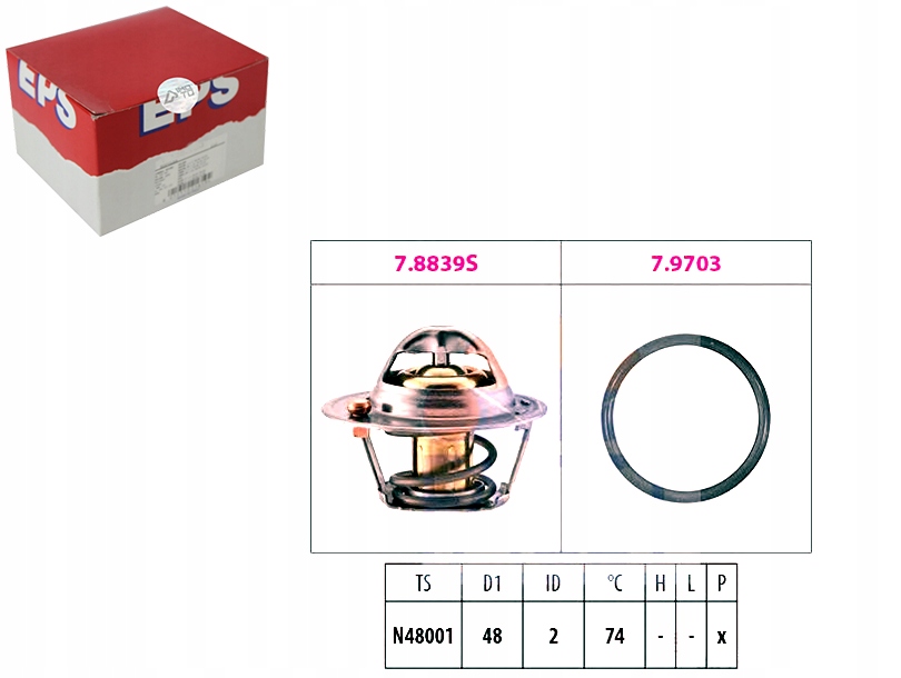 фото №1, Eps 1.880.840 термостат, жидкость охлаждающий