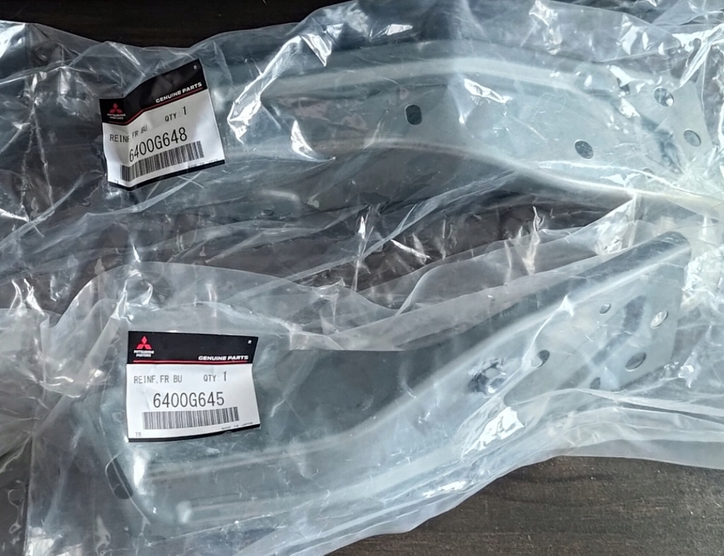 фото №12, Mitsubishi eclipse cross 17 - кронштейн усилитель pas балка бампера