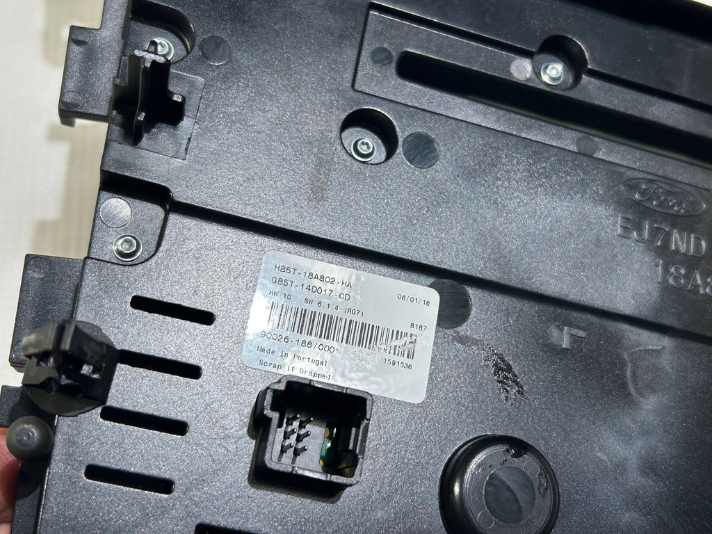 фото №14, Панель керування радіо кондиціонера ford explorer v 2016-