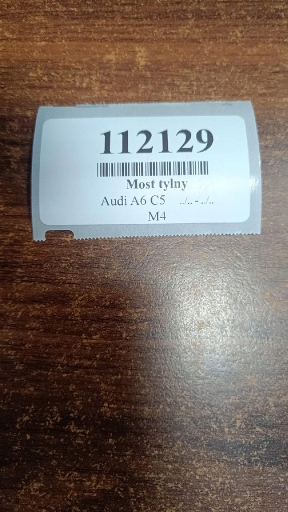 фото №11, Audi a6 c5 2.5 tdi kombi міст задній диференціал