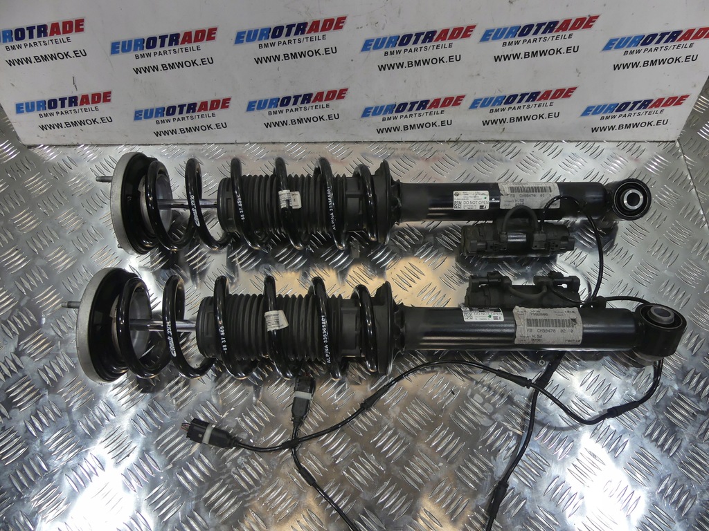 фото №11, Bmw 8 g16 alpina b8 09xa 02vw амортизаторы перед задняя комплект 4.828 km