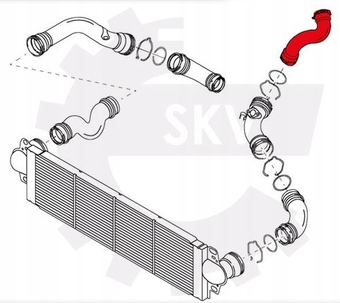фото №3, Esen skv 24skv097 шланг воздуха наддувочный