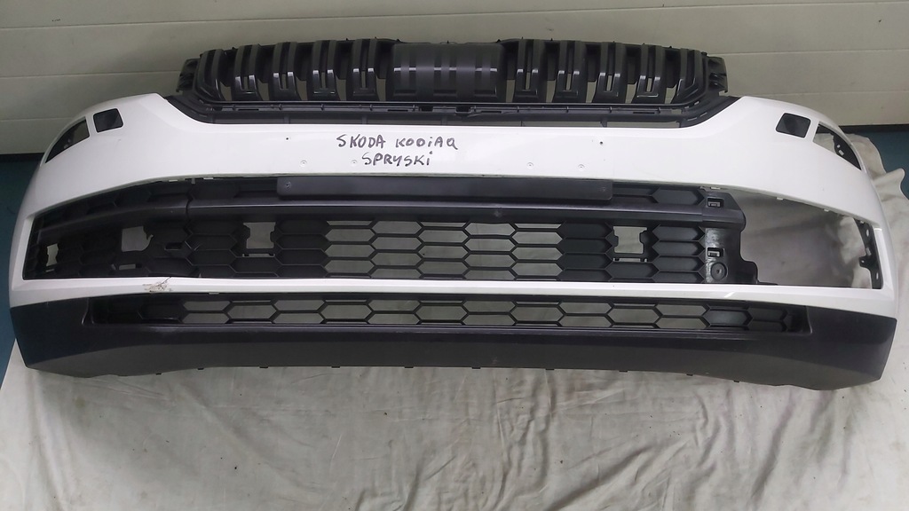 фото №1, Skoda kodiaq бампер передний омыватель