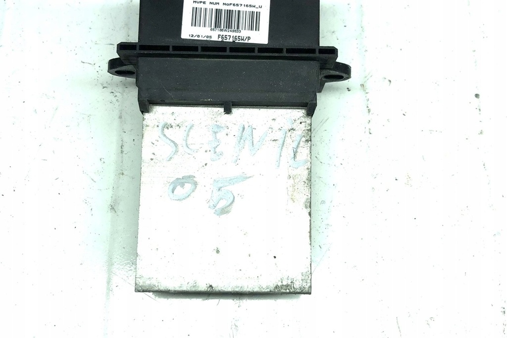 фото №1, Резистор обігрівача renault grand scénic ii jm0/1_ f657165w 1.9l дизель