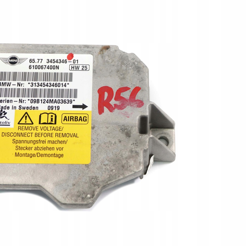 Mini cooper r55 r56 r58 r60 r61 модуль датчик подушок подушка безпеки 3454346 Доставка