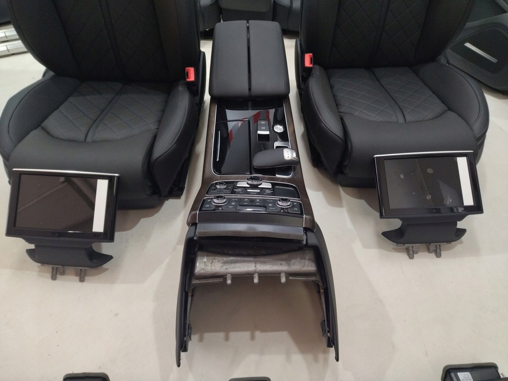 фото №6, Оббивка сидіння перед сидіння задня rse bose audi a8 d4 long lift 2015-2018r