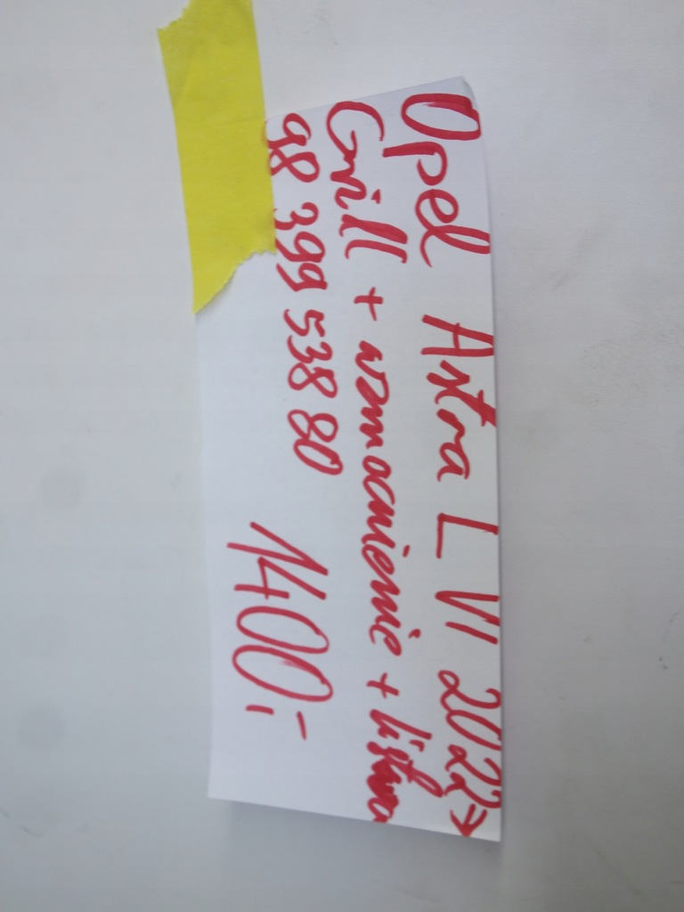 фото №12, Решётка радиатора + усилитель решетка + молдинг opel astra l vi 2022- 9839953880 ewp