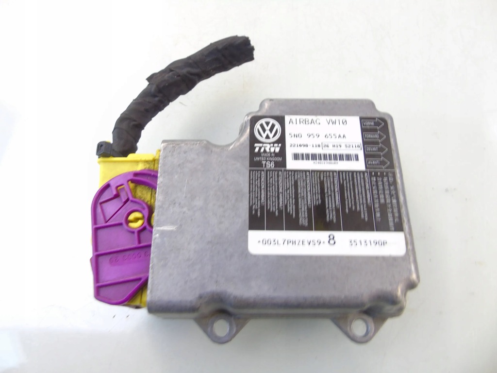 фото №1, Модуль датчик подушка безопасности vw passat b7 5n0959655aa