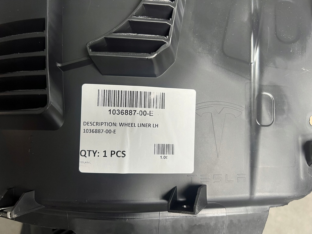 фото №5, Tesla s 14-16 awd ap підкрилок ліва передні 1036887-00-e 1036887-00-c