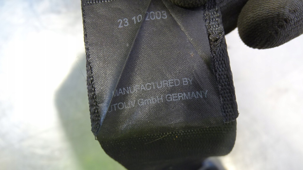 фото №7, Pas лівий задній безпеки mini cooper r50 1.6