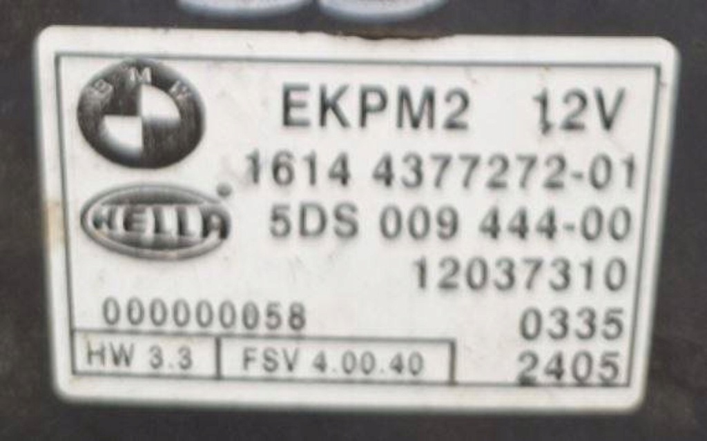 фото №8, Bmw e60 e63 e70 e87 e90 модуль блок управления насоса топлива ekpm2 5ds00944400