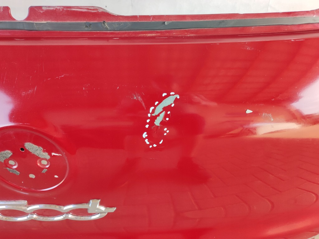 фото №12, Крышка багажника задняя задняя fiat 500l 500 l pozna