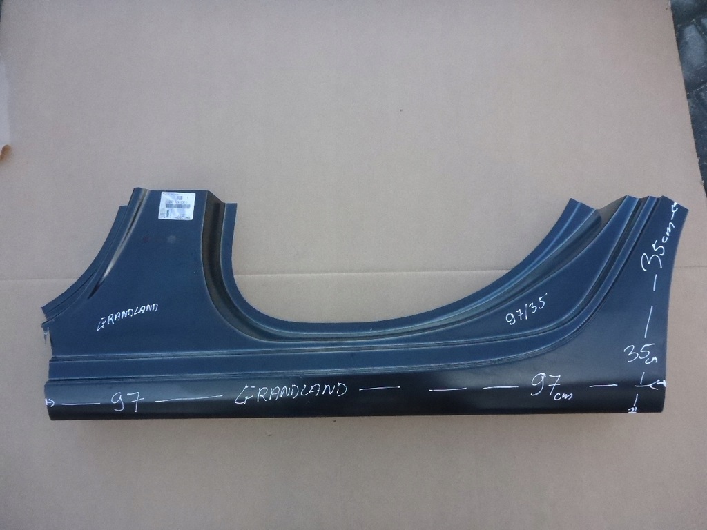 фото №1, Opel grandland x 16- поріг лівий новий оригінал