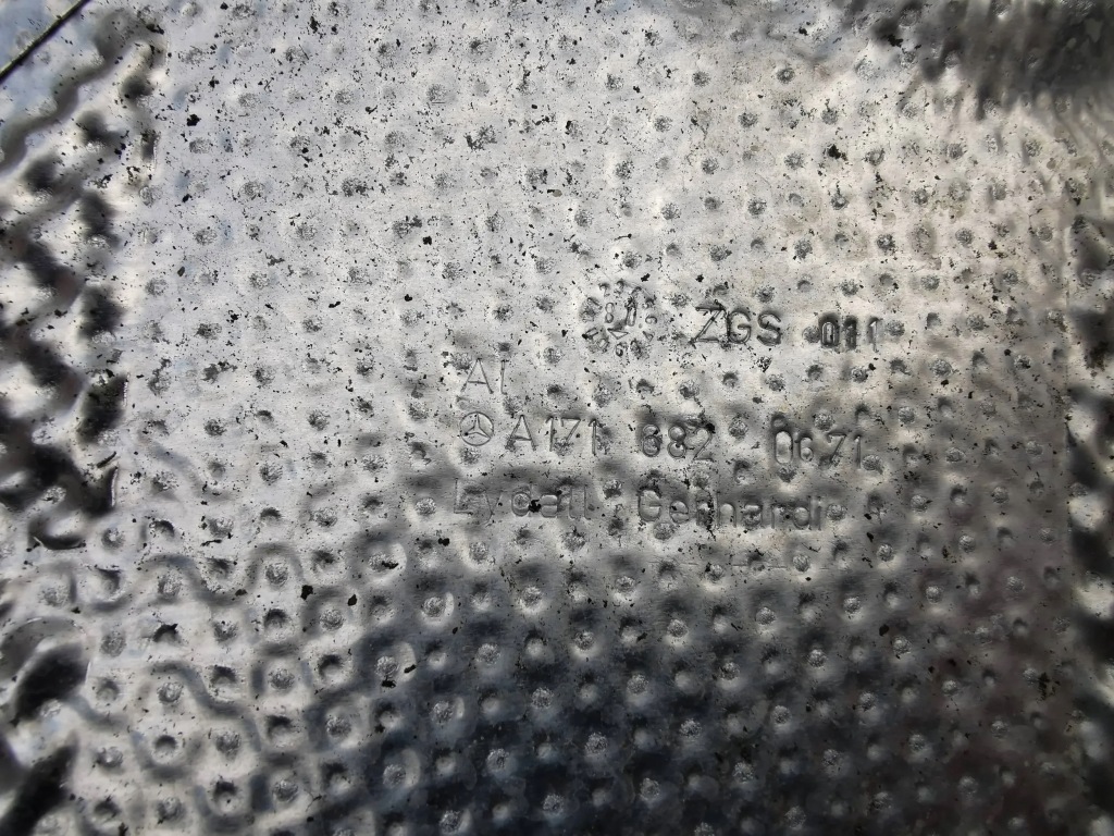 фото №5, Mercedes slk r171 w171 защита тепловая a1716820671