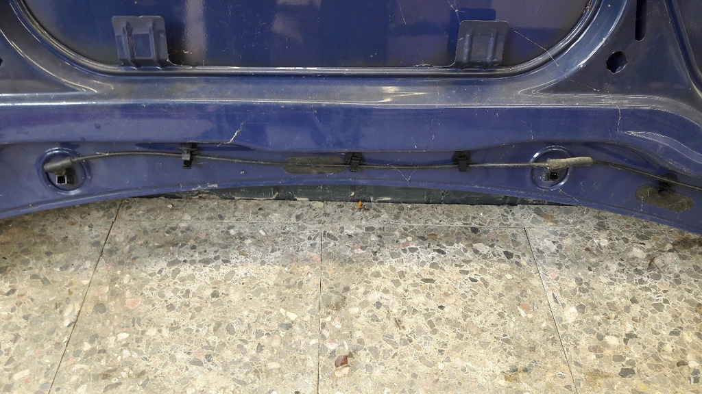 фото №13, Капот vw polo iii granatowa