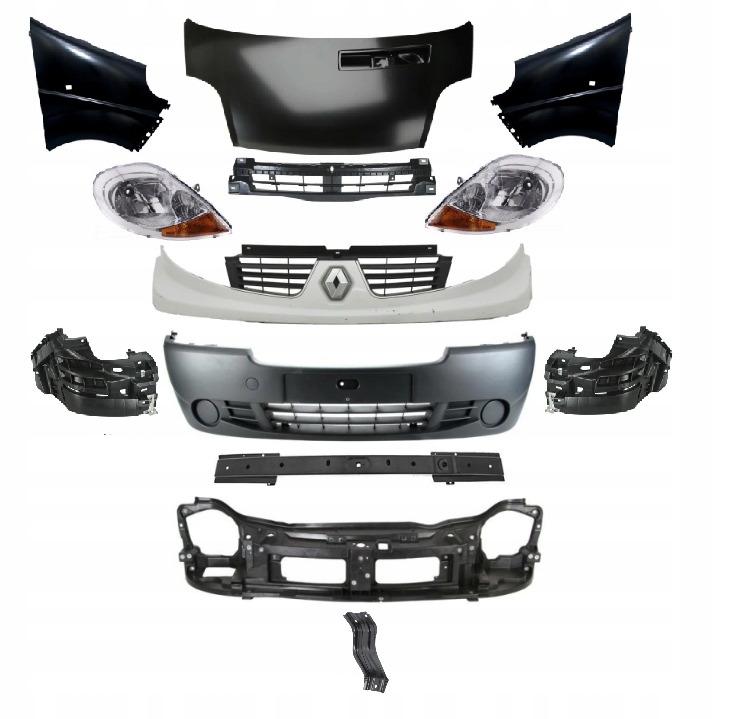 фото №1, Renault trafic lift 2006-2014 kompletny перед pas