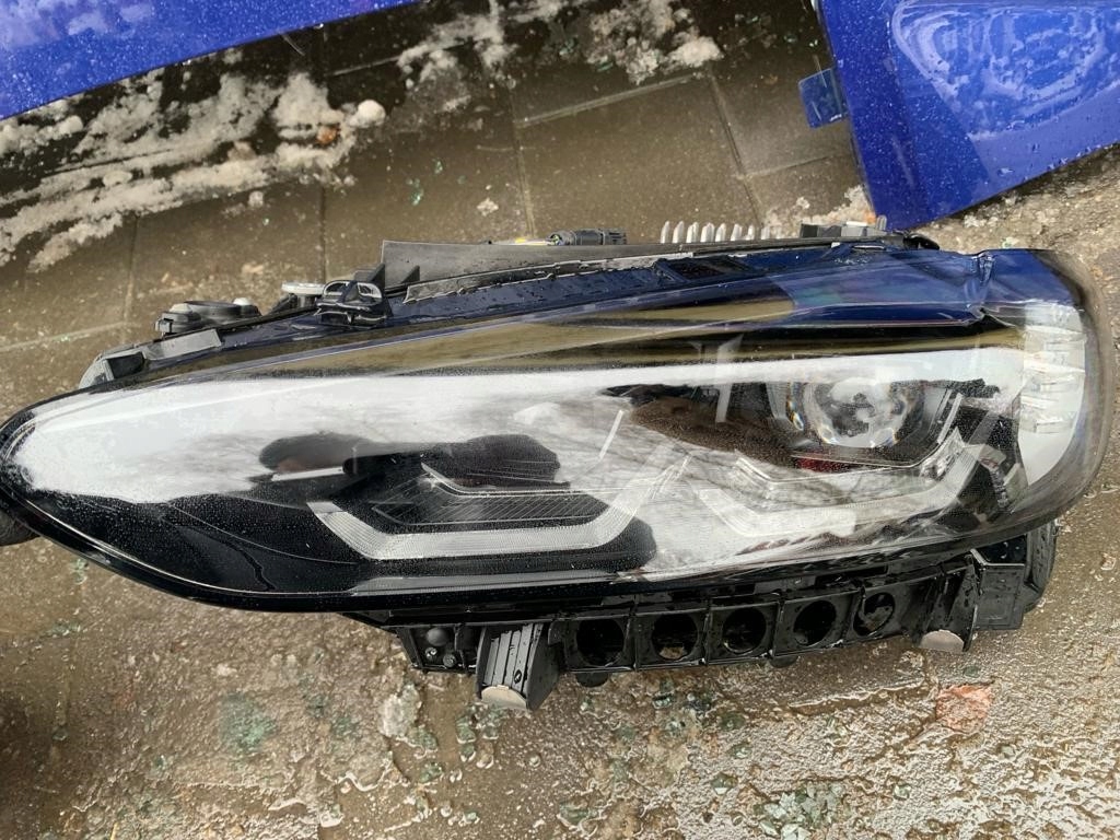 фото №6, Бампер капот лампа kompletny перед bmw 4 g22 lift m-pakiet led