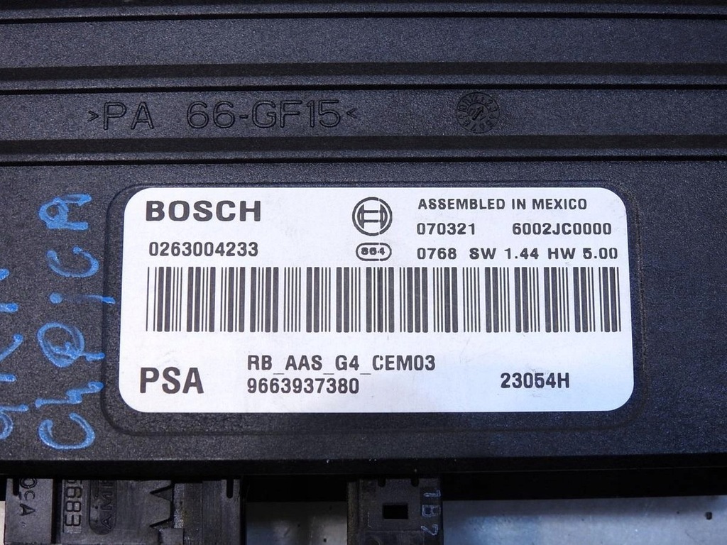 фото №9, Модуль блок керування pdc citroen c4 grand picasso i