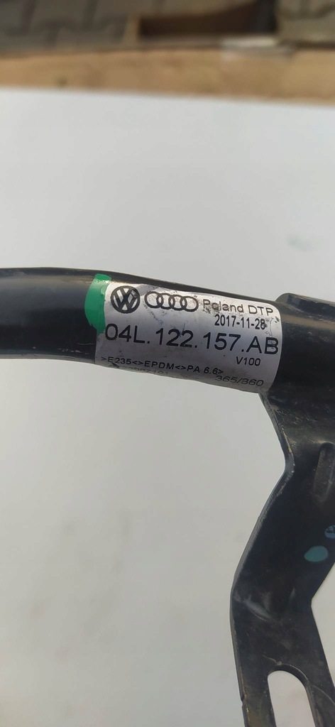 фото №2, Vw audi труба 04l122157ab