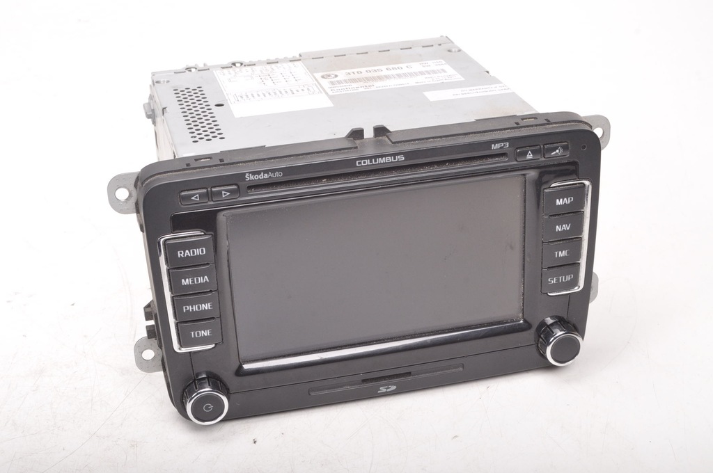фото №1, Skoda superb ii радио 3t0035680c