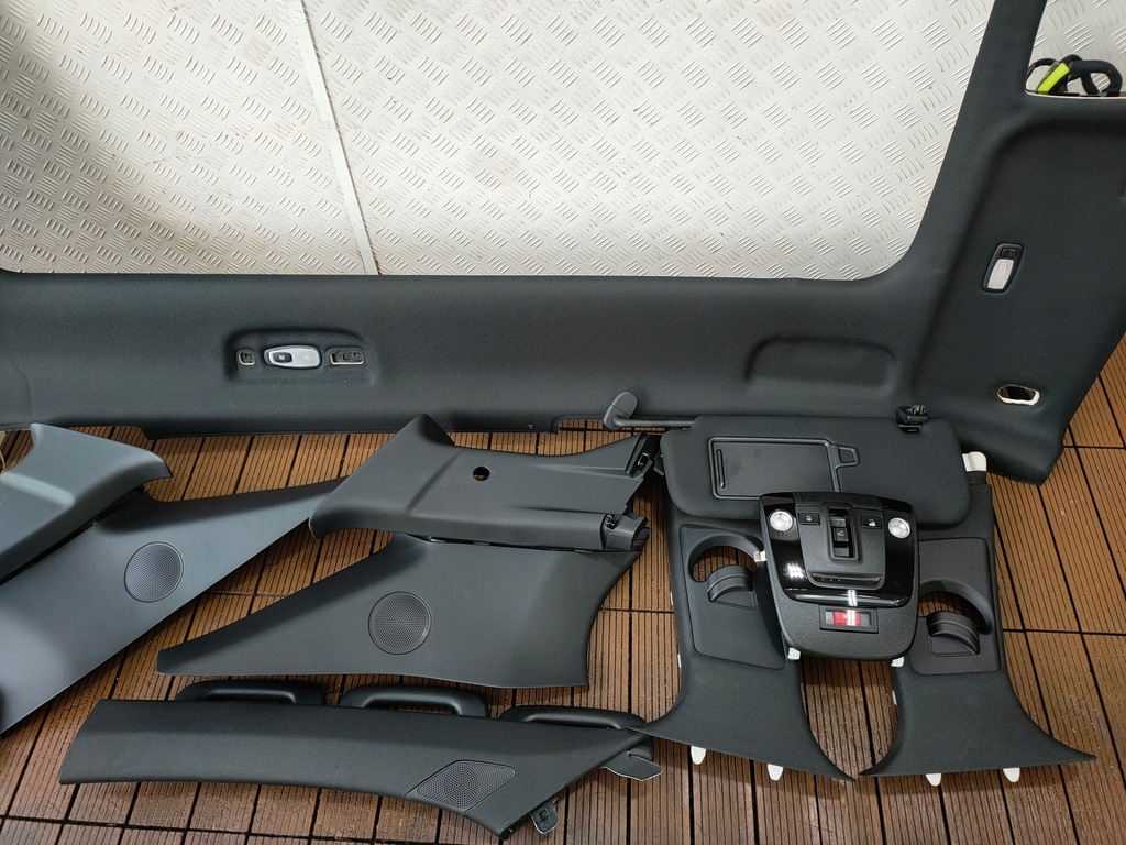 фото №6, Kia sorento iv 20-25 потолок czarna pod панорама стойки защита набор