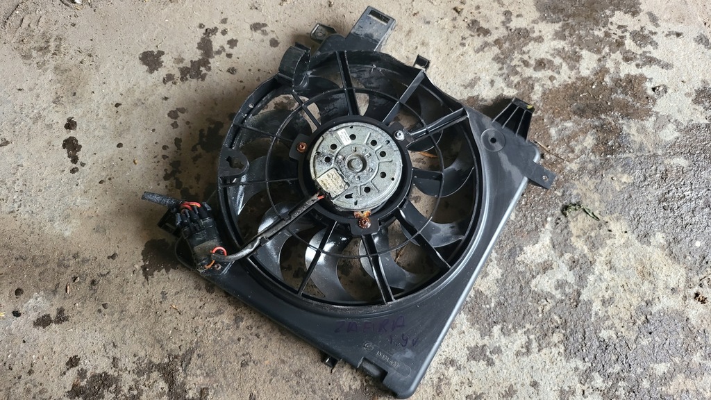 фото №1, Zafira b 1.9cdti вентилятор радіатора 13171427