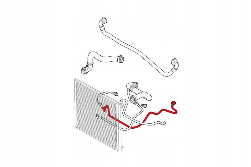 Шланг радиатора land rover range rover 3 4.4 в Украине
