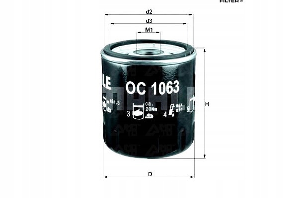 фото №1, Knecht фильтр масла ford b-max c-max c-max ii ecosp