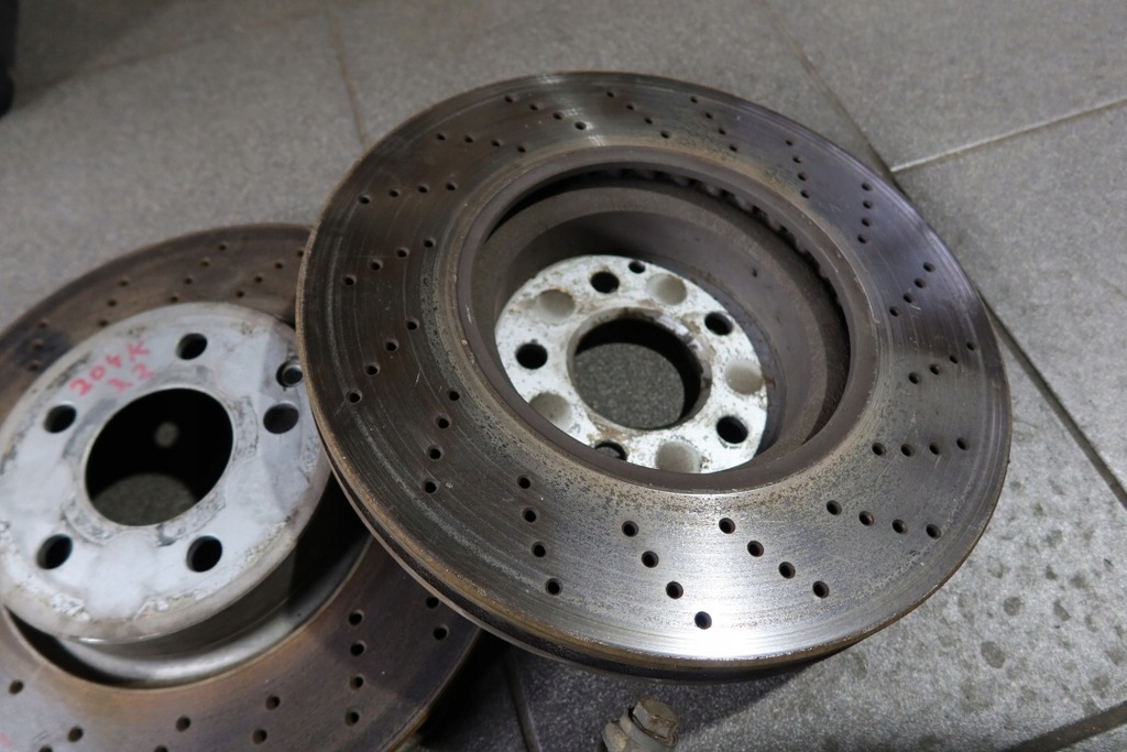 фото №11, Mercedes w204 тормозные диски суппорты перед 322mm w207