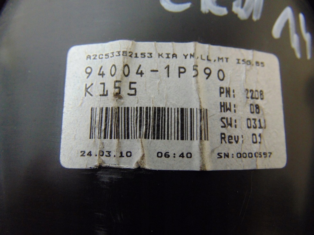 фото №12, Лічильник приладова панель kia venga 1.4 crdi 94004-1p590 europ