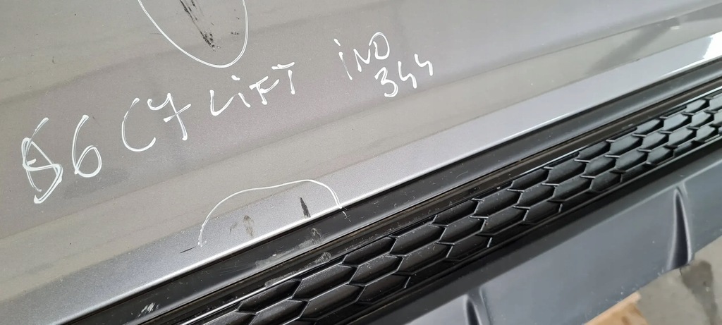 фото №14, S6 c7 4g lift бампер задняя задний диффузор накладка 4g5807067k