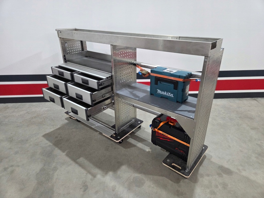 Regały к автобус szafki полка обшивка сервисная warsztat набор aluca с Разборки