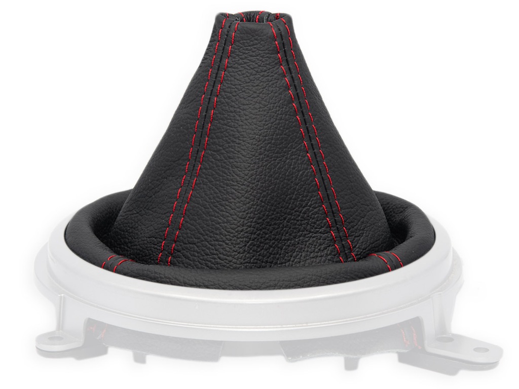 фото №1, Mazda rx-8 2003-2012 чехол переключения передач czarna кожа красные нити