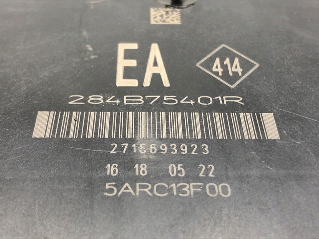 фото №3, Модуль bcm renault kadjar 284b75401r блок керування