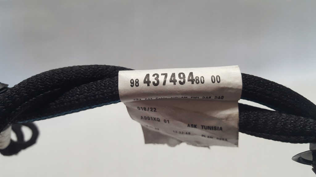 фото №2, Citroen c4 iii шланг радио 9843749480