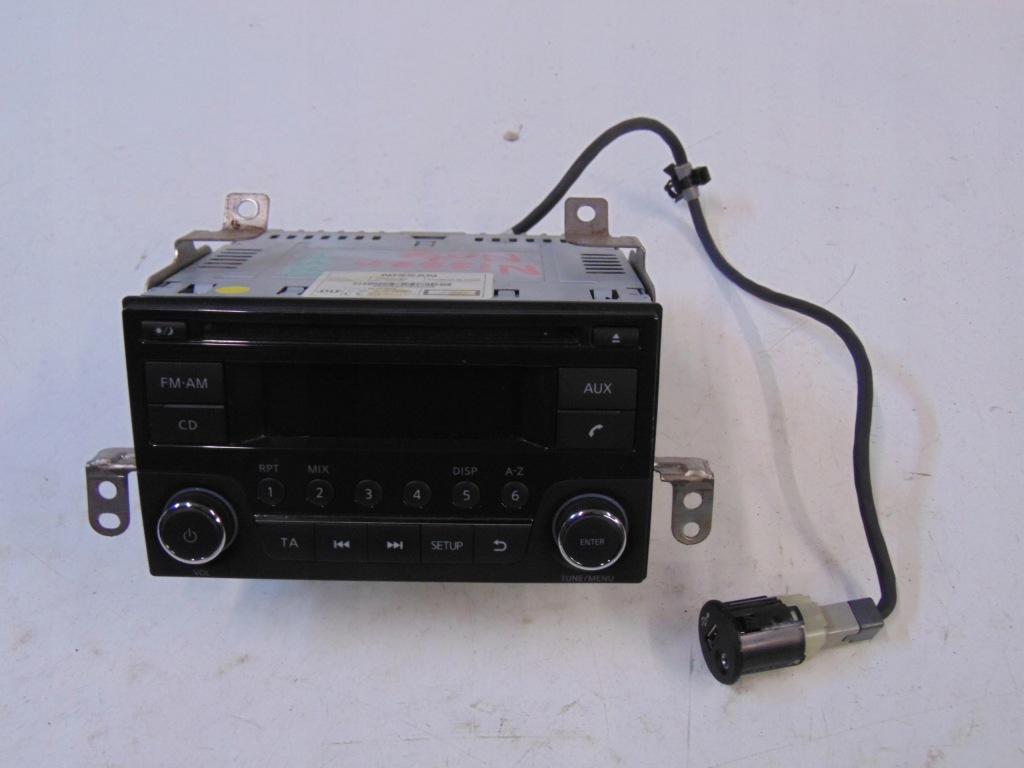 фото №1, Nissan note e11 08- радіо cd aux 2185bh30d