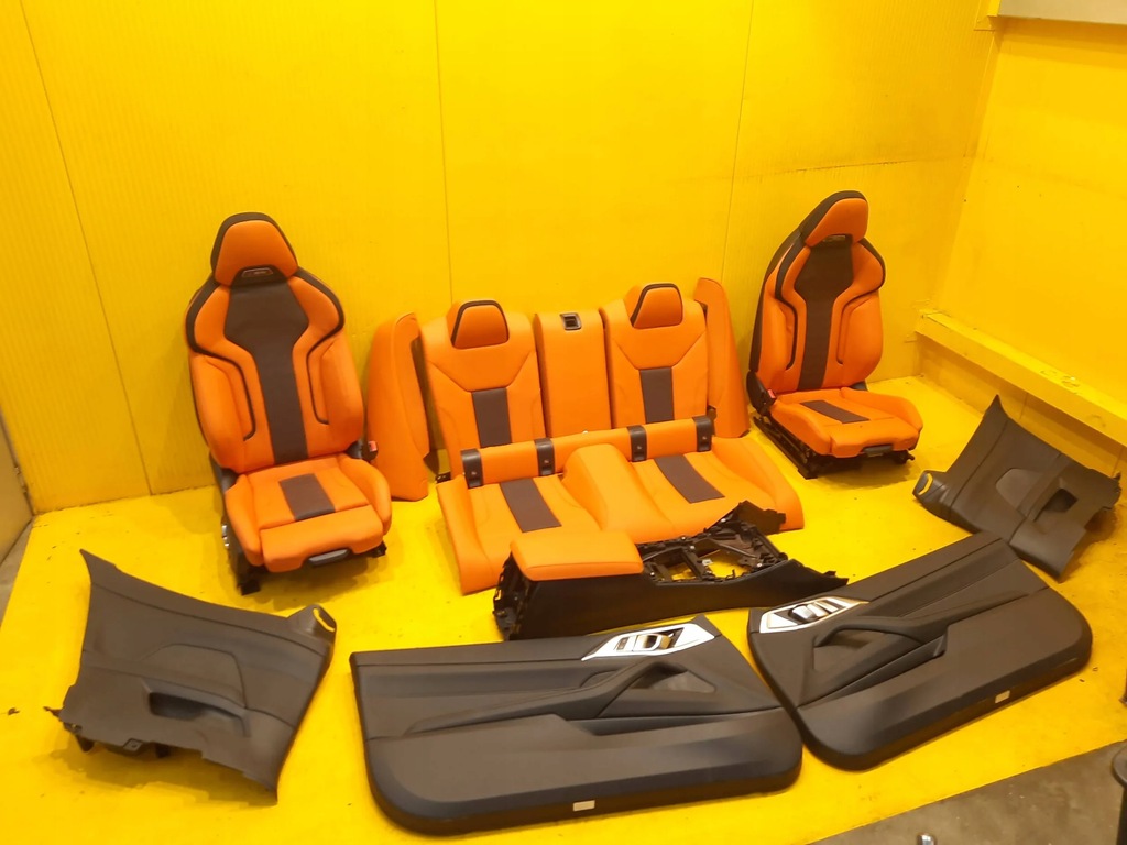 фото №1, Bmw m4 g82 сиденье заднее сиденье обшивки туннель комплект