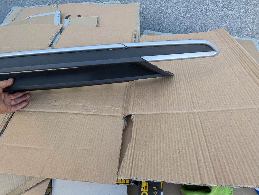 фото №5, Audi a3 8y 8y4 8y4807521a диффузор спойлер задняя