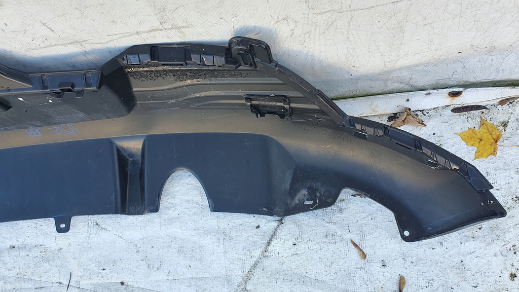 фото №8, Renault clio iv 4 12- накладка бампера задняя оригинал