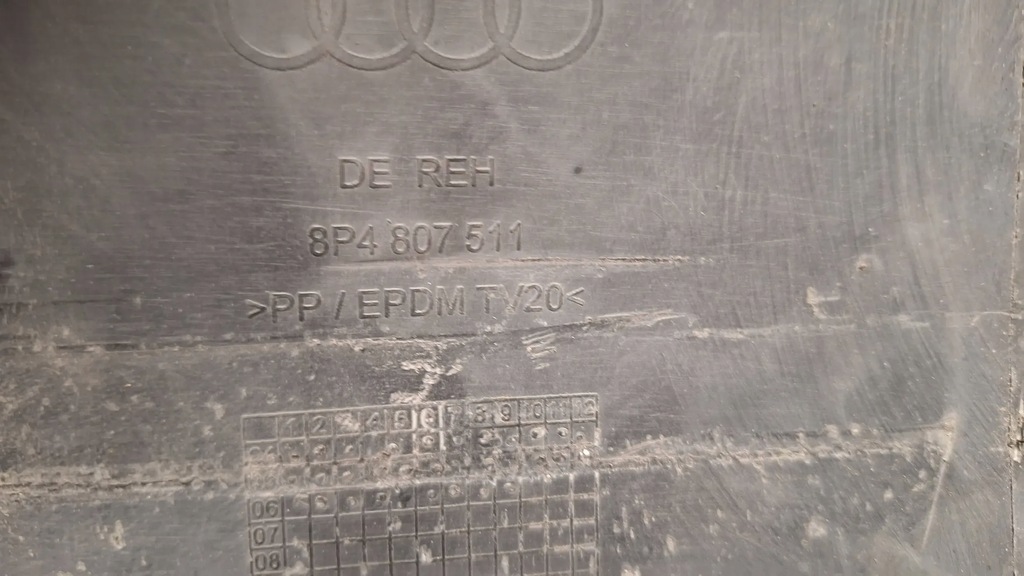 фото №8, Бампер задня 8p4807511 audi a3 8p sportback 03-