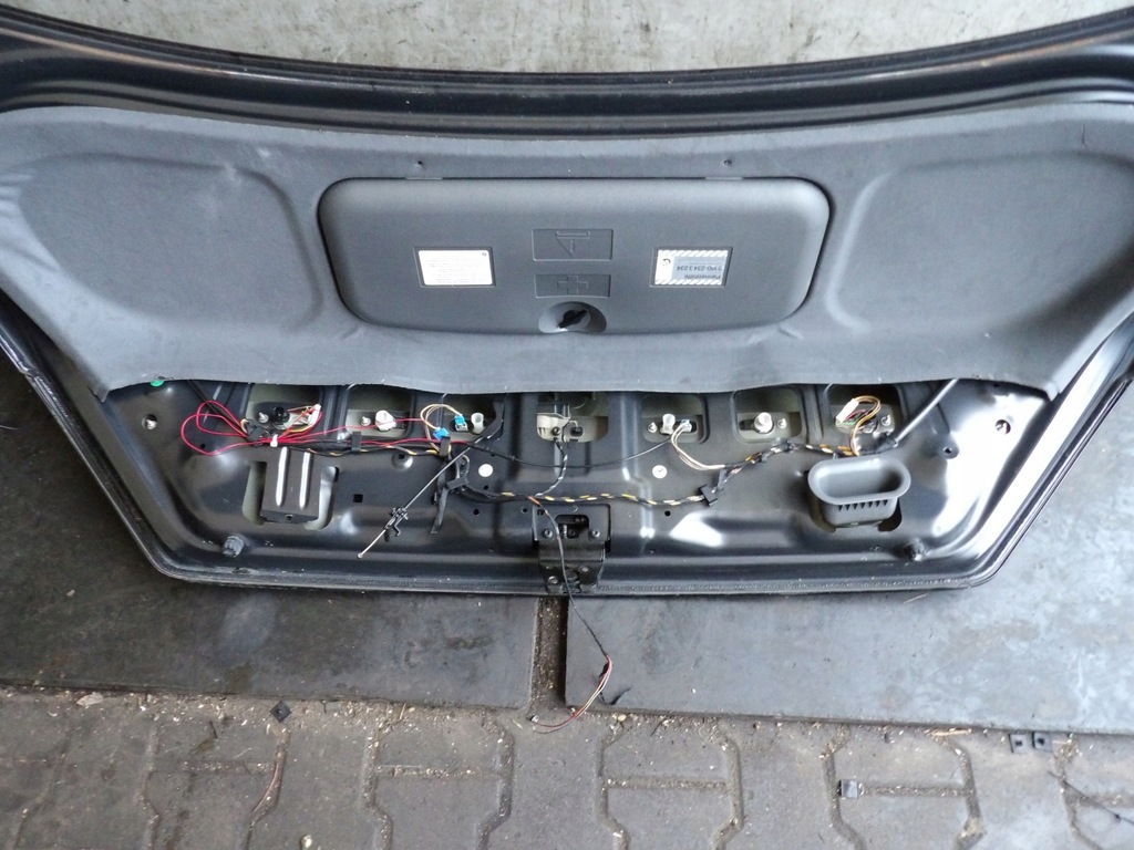 фото №7, Bmw 7 e65 крышка багажника задняя lak. 475/9 sedan