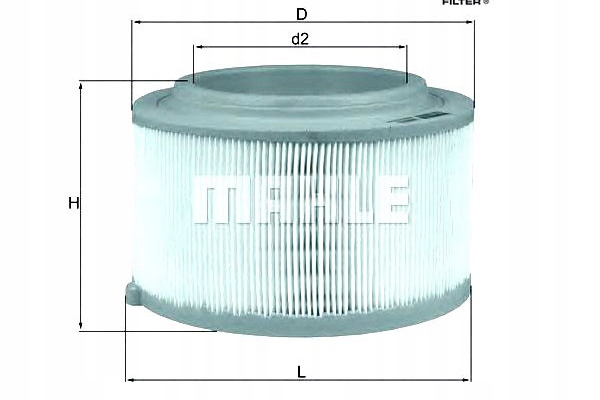 фото №2, Knecht фільтр повітря ford ranger 2.2d/2.5/3.2d