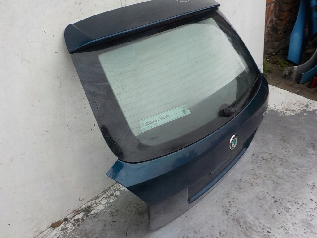 фото №9, 103 skoda fabia ii kombi lift крышка багажника задняя задняя