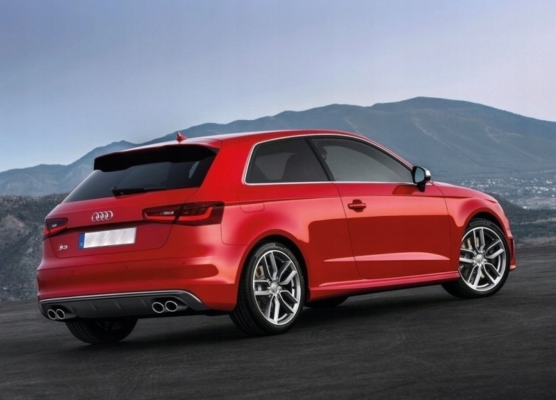 фото №11, Диффузор спойлер audi a3 s3 8v sportback 12-15
