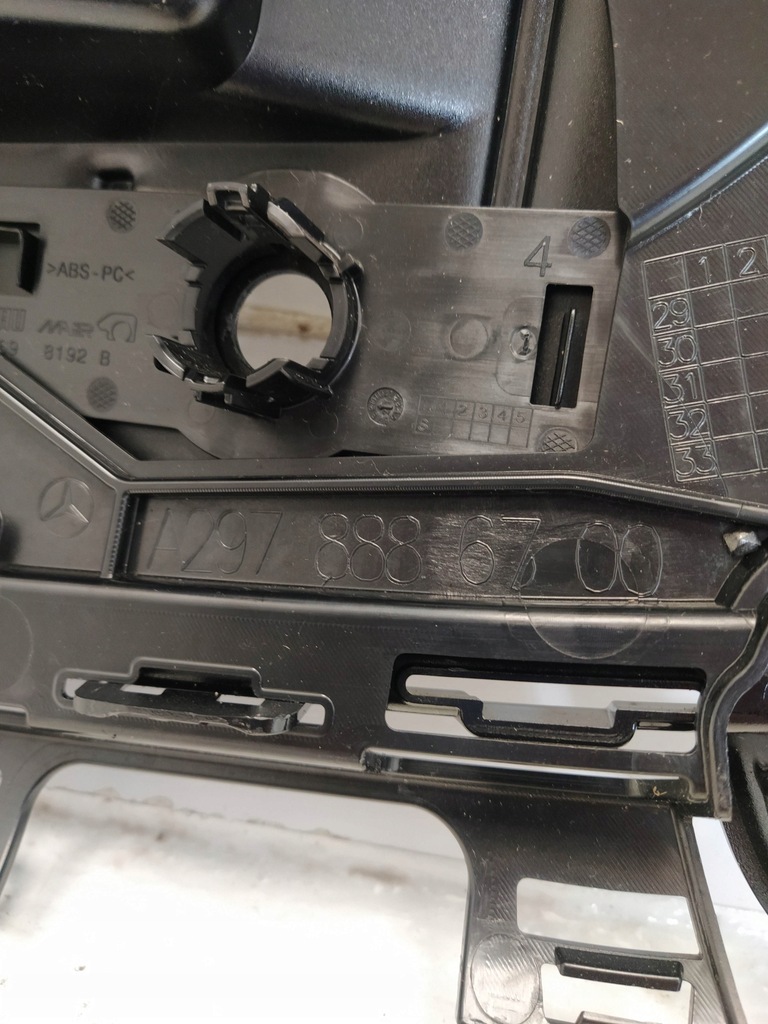 фото №15, Mercedes eqs v297 amg решётка радиатора бампера перед камера решётка радиатора