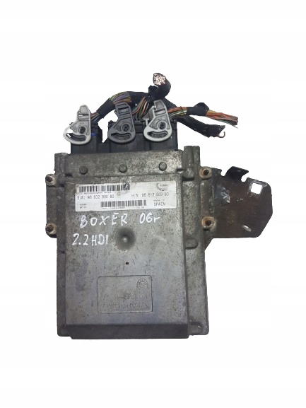 фото №1, Peugeot boxer 06r 2.2 hdi бортовой компьютер 9663289080