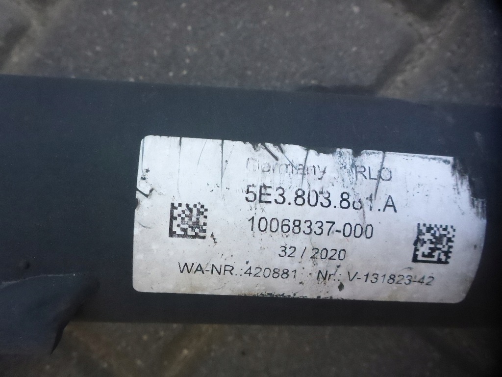 фото №16, Skoda octavia iv 5e3803881a hak буксирувальний електричний оригінал