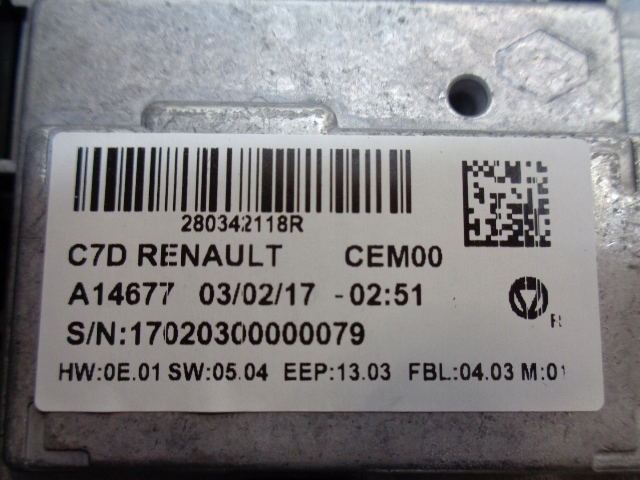 фото №10, Renault kadjar дисплей экран nawigacjii 280342118r